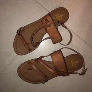 Tan Sandals